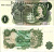 АНГЛИЯ 1 ФУНТ 1970-1977 ПОДПИСЬ J.B. PAGE Pick 374g бумага UNC (ПРЕСС) 7214-3-3-1