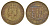 Ямайка 1 пенни 1955 Елизавета II (1952-2022) KM 37 никель латунь 4626-637