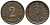 ГЕРМАНИЯ 2 ПФЕННИГА 1875 А, СТАРОГЕРБОВКА KM 2, J. 2 медь 39-1232