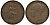 Великобритания 1 фартинг 1838 Виктория (1837-1901) KM 725, Spink 3950 медь 1515-2141