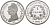 Франция 1 франк 1992 200 лет Французской республике KM 1005 серебро PROOF 1099-2-25
