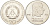 ГДР 20 марок 1972 А, Фридрих Шиллер (1759-1805) KM 40 медно-никель 3855-1235