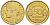 ФРАНЦИЯ 50 САНТИМОВ 1937 ТИП MORLON KM 894.1, LE FRANC 192.13 алюминиевая бронза 44-745