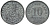 Германия 10 пфеннигов 1922 KM 26, J. 299, Weege 8 цинк 4119-426