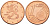 ФИНЛЯНДИЯ 1 ЕВРОЦЕНТ 2006 M KM 98 сталь плакированная медью UNC 214-269