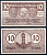 Дюрен (Пруссия) 10 пфеннигов 1920 Mehl Grabowski D34.12 бумага UNC (пресс) 7555-60-1-1
