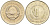 Югославия 1 динар 1977 KM 59 медь никель цинк UNC 4582-941