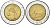 Италия 500 лир 1983 R KM 111 биметалл UNC 76-1027