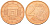 Мальта 2 евроцента 2008 KM 126 сталь плакированная медью UNC 54-616