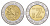 Мексика 2 песо 1997 Mo KM 604 биметалл 4637-635