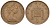Великобритания 1 пенни 1971 Елизавета II (1952-2022) KM 915, Spink 4237 (B1) бронза 4609-461