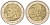 Италия 2 евро 2005 Данте Алигьери KM 217 биметалл 4148-657