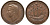 Великобритания 1/2 пенни 1947 Георг VI (1936-1952) KM 844, Spink 4115 бронза 4122-812