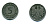 ФРГ 5 МАРОК 1988 D, KM 140.1, J. 415 медно-никель плакированный никелем 21-053