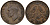 ЮАР 1/4 пенни 1942 Георг VI (1937-1952) KM 23 бронза 4164-634