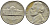 США 5 ЦЕНТОВ 1972 D, ДЖЕФФЕРСОН KM А192 медно-никель 4397-126