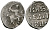 ВЕЛИКОЕ КНЯЖЕСТВО МОСКОВСКОЕ ДЕНГА 1535 - 1547 ИВАН IV ВАСИЛЬЕВИЧ, МОСКОВСКИЙ МОНЕТНЫЙ ДВОР, 0,34 ГР ГиК №48 серебро 262-911