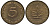 ФРГ 5 ПФЕННИГОВ 1968 J KM 107, Jager 382 сталь плакированная латунью 4547-739