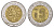 Мексика 5 песо 1999 KM 605 биметалл 4675-313