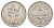 Французская Новая Каледония 2 франка 1977 KM 14 алюминий UNC 4641-141