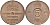 Швеция 5 эре 1957 Густав VI Адольф (1950-1973) KM 822 бронза 4526-415