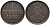 Ганновер 1 пфенниг 1849 B, Эрнст Август (1837-1851) KM 201.1, AKS 129, J. 74 медь 4448-1026