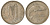 ИРЛАНДИЯ 1 ФЛОРИН 1959 ЛОСОСЬ KM 15a медно-никель 4389-1011