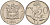 ЮАР 50 центов 1974 Зантедеския Эллиота (калла), герб KM 87 никель    4599-443