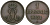 Ганновер 1 пфенниг 1851 B, Эрнст Август (1837-1851) KM 201.1, AKS 129, J. 74 медь 4608-1117