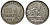 ФРАНЦИЯ 100 ФРАНКОВ 1958 ТИП COCHET KM 919.1, LE FRANC 450.12 медно-никель 27-812