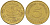 ФРГ 5 ПФЕННИГОВ 1980 F KM 107, J. 382 сталь плакированная латунью 3996-1155