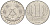 ГДР 1 пфенниг 1975 A KM 8.1 алюминий 112-664