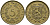 ФИНЛЯНДИЯ 5 МАРОК 1938 S KM 31 алюминиевая бронза 4388-1026