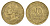Франция 20 сантимов 1968 KM 930 алюминиевая бронза 4628-233