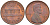 США 1 ЦЕНТ 1969 S, ЛИНКОЛЬН KM 201 медь цинк 187-1156