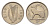 Ирландия 3 пенса 1964 заяц KM 12a медно-никель 4696-459
