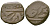 Индия, Гвалиор 1/2 пайса XIX ВЕК   медь    1530-221