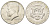 США 1/2 доллара (50 центов) 1969 D, Джон Кеннеди KM 202a серебро aUNC 4583-645