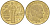 Монако 10 сантимов 1976 Ренье III (1949-2005) KM 142 алюминиевая бронза 73-163