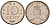 Нидерландские Антилы 10 центов 1976 Юлиана (1948-1980) KM 10 никель 4174-839