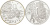 Нидерланды 20 евродолларов 2001 Альфред Хичкок (1899-1980), диаметр 39 мм., в коробке, с сертификатом серебро PROOF 00-00