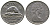 Канада 5 центов 1975 Елизавета II (1952-2022), бобр KM 60.1 никель 4175-751