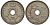 БЕЛЬГИЯ 25 САНТИМОВ 1909 1908 BELGIQUE KM 62 медно-никель 4127-1313