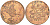 ЕГИПЕТ 10 ПАРА 1864 АН1277/5 ГОД, ABDUL AZIZ (1277-1293) (1861-1876) KM 241 бронза 189-513