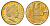 Новая Зеландия 2 доллара 2001 Елизавета II (1952-2022), большая белая цапля, редкий год KM 121 алюминиевая бронза 413-1014