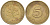 Германия 5 пфеннигов 1995 D KM 107 сталь плакированная латунью 4613-1232