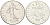 Франция 1/2 франка 1991 сеятель KM 931.1 никель 4613-856