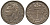 Великобритания 1 пенни 1826 Георг IV (1820-1830) KM 683, Spink 3821 серебро 1524-412