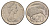 Новая Зеландия 20 центов 1980 Елизавета II (1952-2022), птичка киви KM 36.1 медно-никель 4653-443
