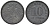 Германия 10 пфеннигов 1921 KM 26, J. 299, Weege 8 цинк 4119-314